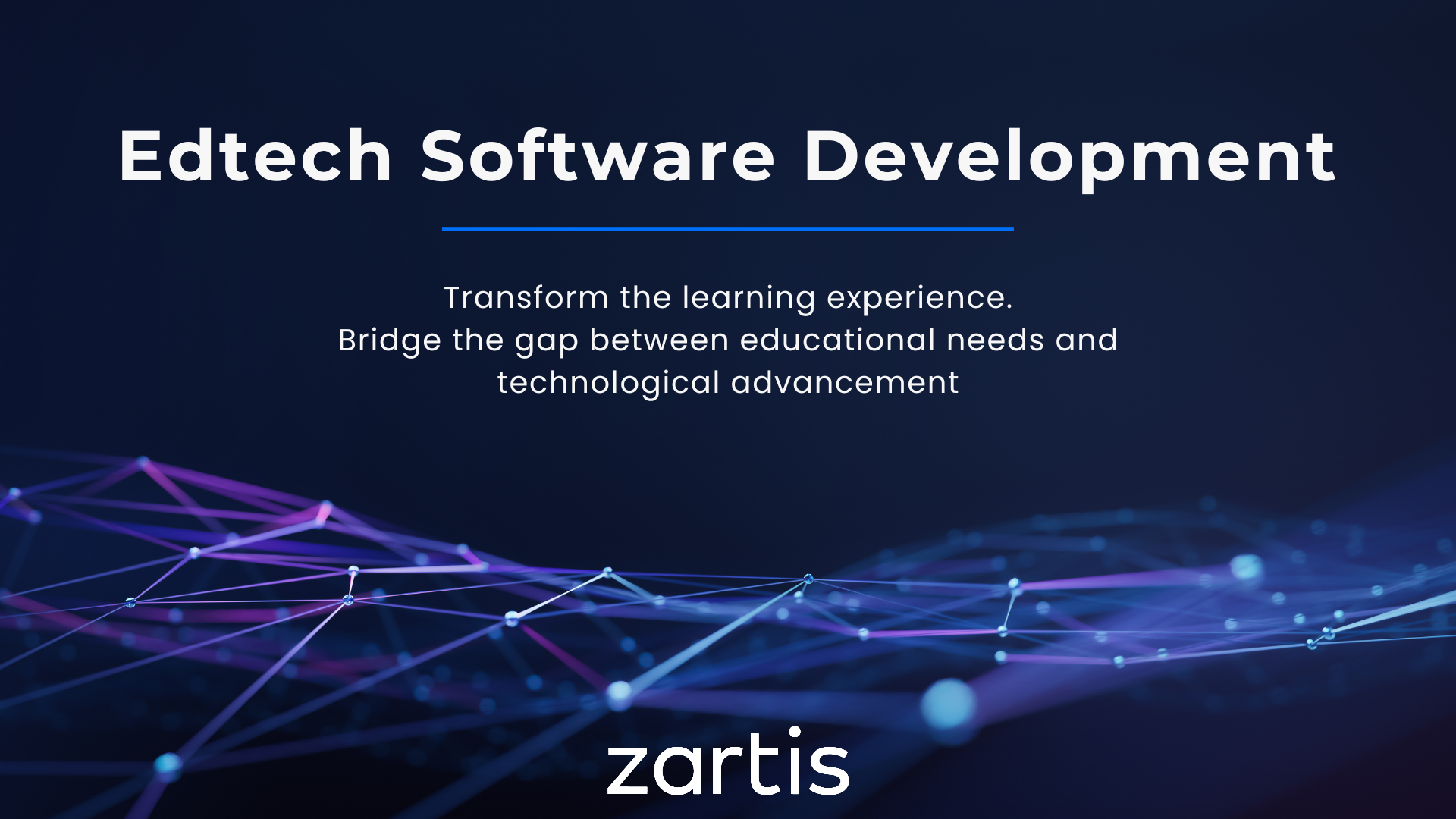 Edtech software development services by Zartis