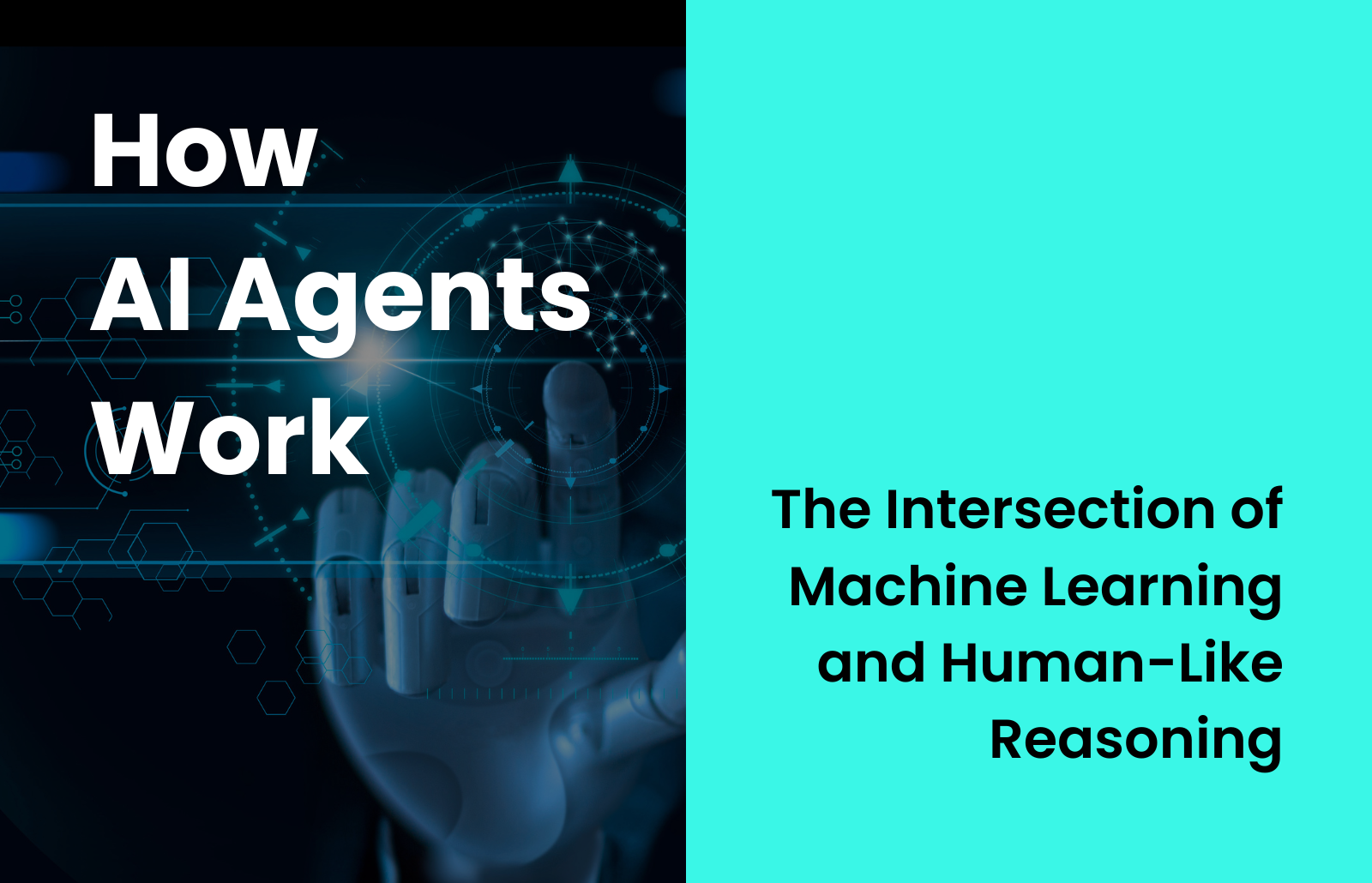 how ai agents work